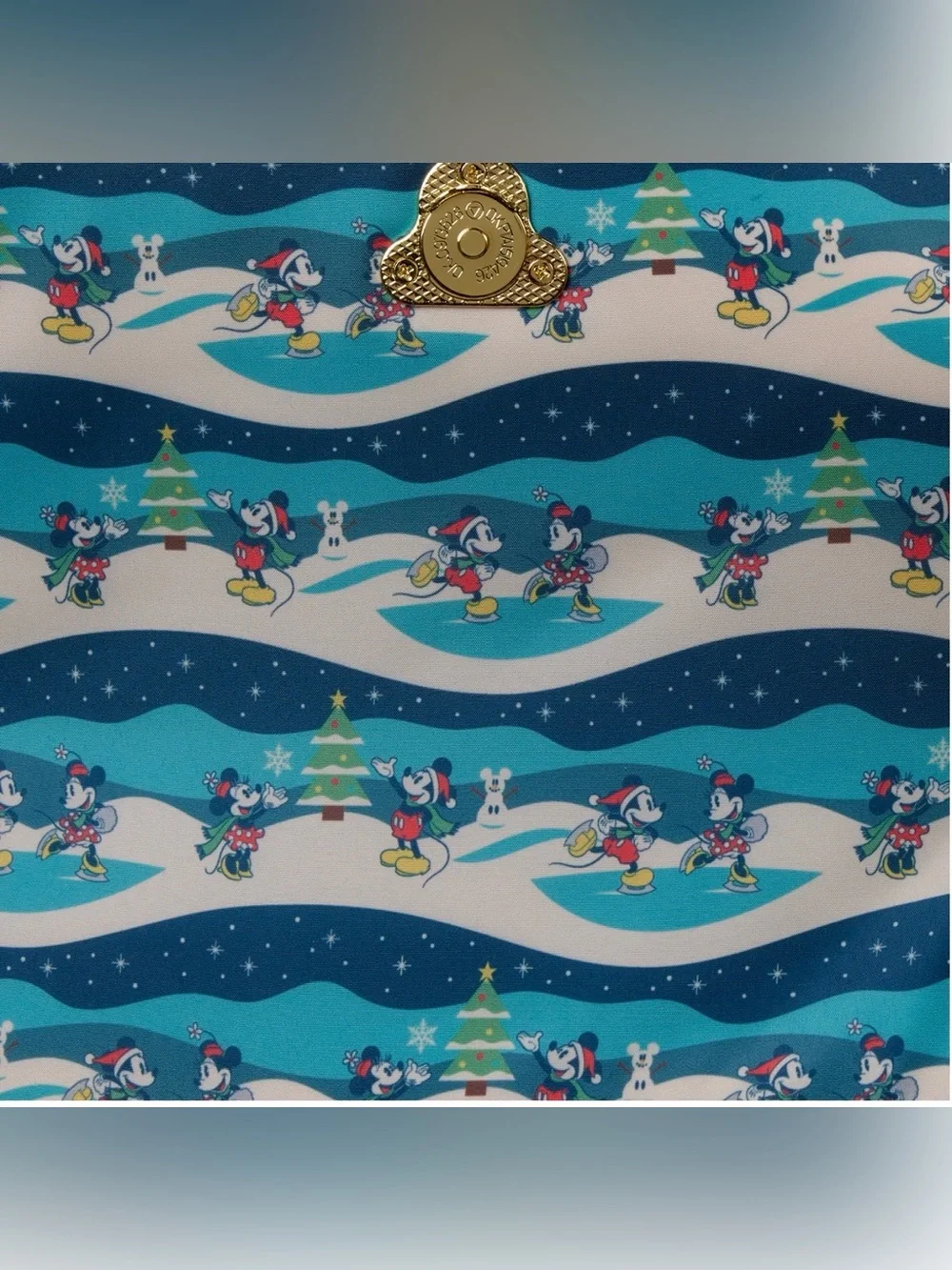 Loungefly Disney Bag Minnie Mouse Holiday Crossbody🎄🎄🆕🆕🆕